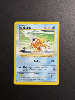 Magikarp 035/102 Base Set (Shadowless) Regular Pokemon TCG Wizards - Image 1