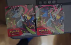 2x Phantasmal Flames Half Booster Box - 36 Pokemon TCG Packs total NEW & SEALED - Image 3