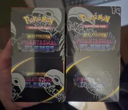 2x Phantasmal Flames Half Booster Box - 36 Pokemon TCG Packs total NEW & SEALED - Image 1