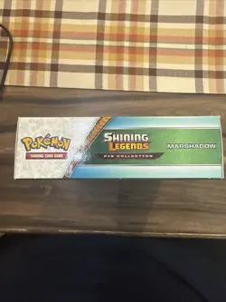 Pokemon TCG: Shining legends Pin Collection Marshadow. Factory Sealed, Rare! - Image 3