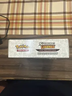 Pokemon TCG: Shining legends Pin Collection Marshadow. Factory Sealed, Rare! - Image 4