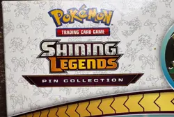 Pokemon TCG Shining Legends Pin Collection Marshadow - Factory Sealed - Image 3
