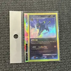 Umbreon Pokemon Debit Credit Card Skin - Small Chip - Holographic - Image 1