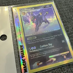Umbreon Pokemon Debit Credit Card Skin - Small Chip - Holographic - Image 2