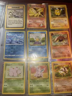 Pokemon Binder Collection Cards Lot Old WOTC Modern NO RETURNS - Image 4