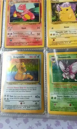 Old Pokemon Binder Cards Collection Holos Wotc Topps E Reader Etc - Image 2