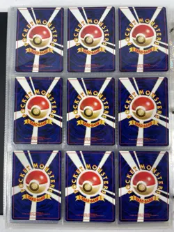 Pokemon Card Collection VTG Binder Holo Rare WoTC Heracross Bellossom Old Back - Image 2