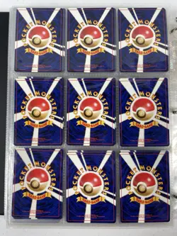 Pokemon Card Collection VTG Binder Holo Rare WoTC Heracross Bellossom Old Back - Image 4