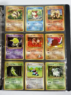 Pokemon Card Collection VTG Binder Holo Rare WoTC Heracross Bellossom Old Back - Image 5