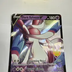 Dark Sylveon V SWSH134 - Black Star Promo - Celebrations - Pokemon TCG Holo Card - Image 3