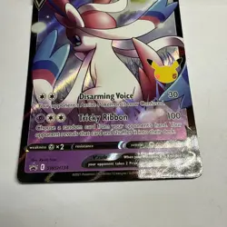 Dark Sylveon V SWSH134 - Black Star Promo - Celebrations - Pokemon TCG Holo Card - Image 4