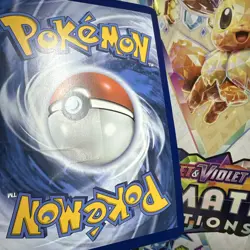Pokemon TCG Celebrations Dark Sylveon v SWSH134 Jumbo Holo Promo Card Heavy Play - Image 5