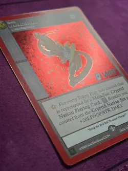 2022 Metazoo WPT #01 Red Ink To Arms Kickstarter - Image 2