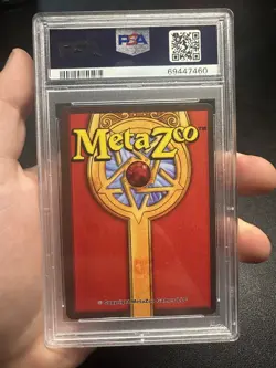 2022 MetaZoo World Poker Tour Kickstarter: PSA 9 #7 Mothman To Arms FULL HOLO - Image 5