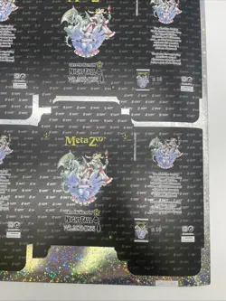 2022 MetaZoo X WPT World Poker Tour Kickstarter Sheet! Sheet Of Bundle Boxes - Image 3