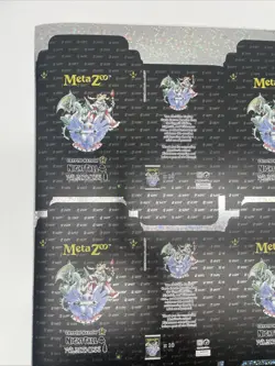2022 MetaZoo X WPT World Poker Tour Kickstarter Sheet! Sheet Of Bundle Boxes - Image 5