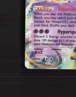 Hoopa EX 36/98 Ancient Origins Ultra Rare Holo Pokemon Card LP - Image 5