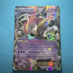 Pokemon Hoopa EX 36/98 - Ancient Origins - Full Art Ultra Rare Holo Pokemon Card - Image 1