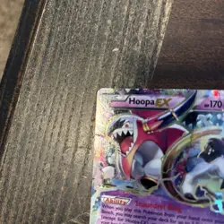 Hoopa EX 36/98 XY Ancient Origins Ultra Rare Holo Pokemon TCG Card - Image 5