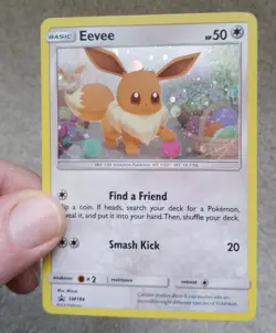 Eevee SM184 Promo - Sun & Moon - Mizue Holo - LP Lightly Played - Pokemon TCG - Image 3