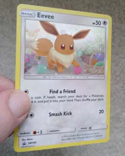 Eevee SM184 Promo - Sun & Moon - Mizue Holo - LP Lightly Played - Pokemon TCG - Image 4