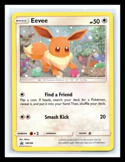 💥 Eevee (Cosmos Holo) SM184 Promo Holo SM Promos Pokemon TCG - Image 1