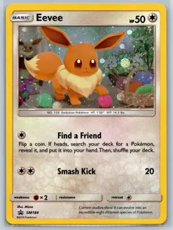 Eevee - Unbroken Bonds Blister SM184 Black Star Promo Cosmos Pokemon 151 Card NM - Image 1