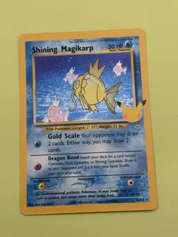 Shining Magikarp 66/64 Celebrations Classic Collection Holo Pokemon TCG Card NM - Image 3