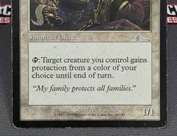 MTG Mother of Runes- DAMAGED -Urza's Legacy Magic the Gathering Card # 014 - Image 4