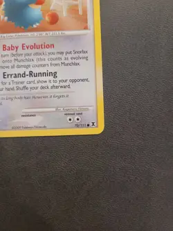 Pokemon Card - Munchlax Rising Rivals 70/111 Common - Image 3
