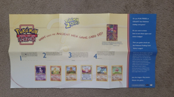 RARE NEW 2000 Ancient Mew Pokemon Trading Card Game Play Paper arena - Image 1