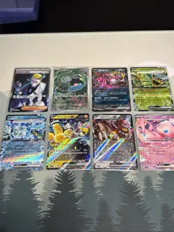 Pokemon EX AR FULL ART - Japanese - Lot Of 8 Cards - Image 1