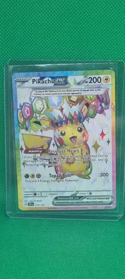 Pikachu EX 219/191 Ultra Rare Surging Sparks - Pokemon TCG - English N Mint Card - Image 1
