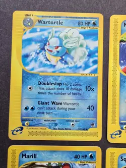 Pokemon TCG Expedition Base Set 165 Water Type Near Mint Cards - Image 2