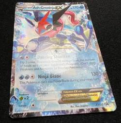 Ash-Greninja EX XY133 Promo Holo XY Promos Pokemon Card - MP - Image 2