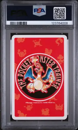 1996 POKEMON RED VERSION PLAYING CARDS JOKER GYM LEADERS PSA 9 - Image 2