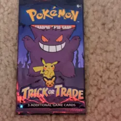 2022 Pokemon Trick or Trade Booster Pack 3 Cards Gengar Pikachu Nintendo - Image 3