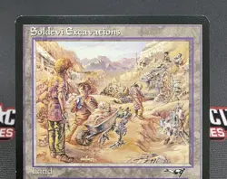 MTG Soldevi Excavations- DAMAGED -Alliances Magic the Gathering Card # 143 - Image 3