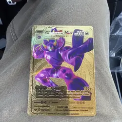 Pokemon Grimmsnarl VMAX Gold Foil Full Art Custom Card HP 330 Gigantamax 115/189 - Image 1