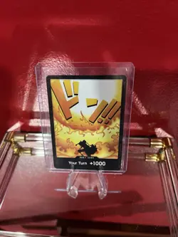 Portgas D Ace One Piece Foil Don Card Promo Devil Fruit Collection Vol 2 New - Image 4