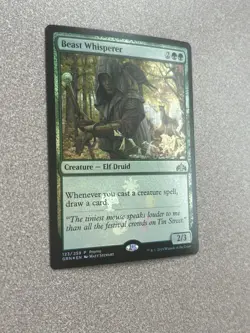 Beast Whisperer Guilds of Ravnica Foil Card 123/259 Magic The Gathering Promo NM - Image 2