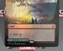 MTG FOIL Needleverge Pathway- DAMAGED -Zendikar Rising Magic Card # 288 - Image 4