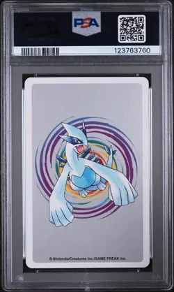 2000 POKEMON SILVER VERSION PLAYING CARDS KING OF HEARTS #245 SUICUNE PSA 10 - Image 2