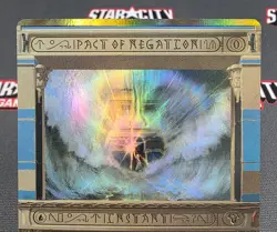 MTG FOIL Pact of Negation- STAMPED -MPS: Amonkhet Invocations Magic Card # 16 - Image 3