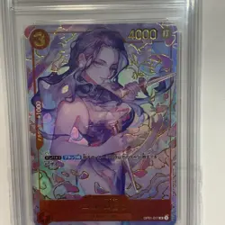 Nico Robin One Piece Chinese QiPao 2024 Holo Foil Slab Card Waifu Anniversary - Image 3