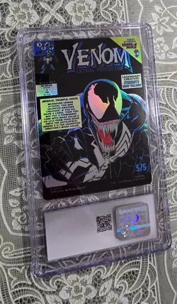 (CGC 8) MTG Peter Parker (2025) Foil Borderless Mythic Rare 0232( Error ) - Image 2