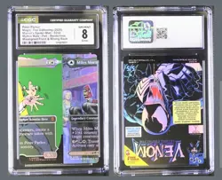(CGC 8) MTG Peter Parker (2025) Foil Borderless Mythic Rare 0232( Error ) - Image 3