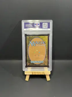 MTG Final Fantasy #0216 Yuna, Grand Summoner Borderless Surge Foil PSA 10 - Image 2