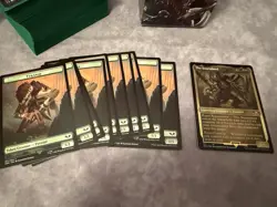 Mtg Tyranids Commander Deck Warhammer 40K Universes Beyond Sleeved Unplayed - Image 2