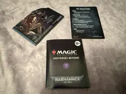 Mtg Tyranids Commander Deck Warhammer 40K Universes Beyond Sleeved Unplayed - Image 4